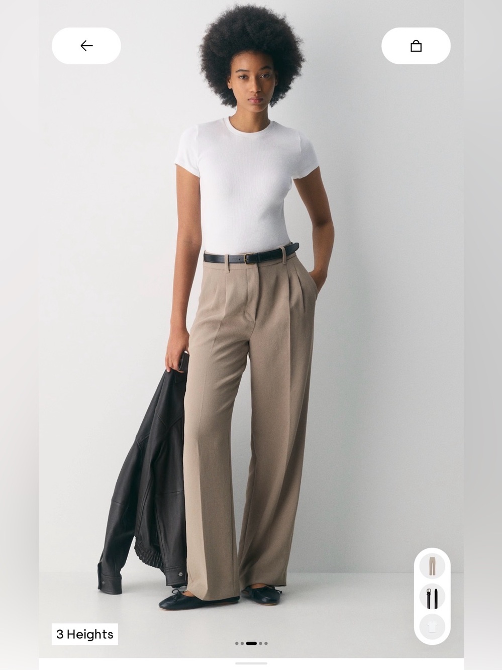 Aritizia - effortless pant short